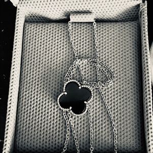 Sterling silver black onyx